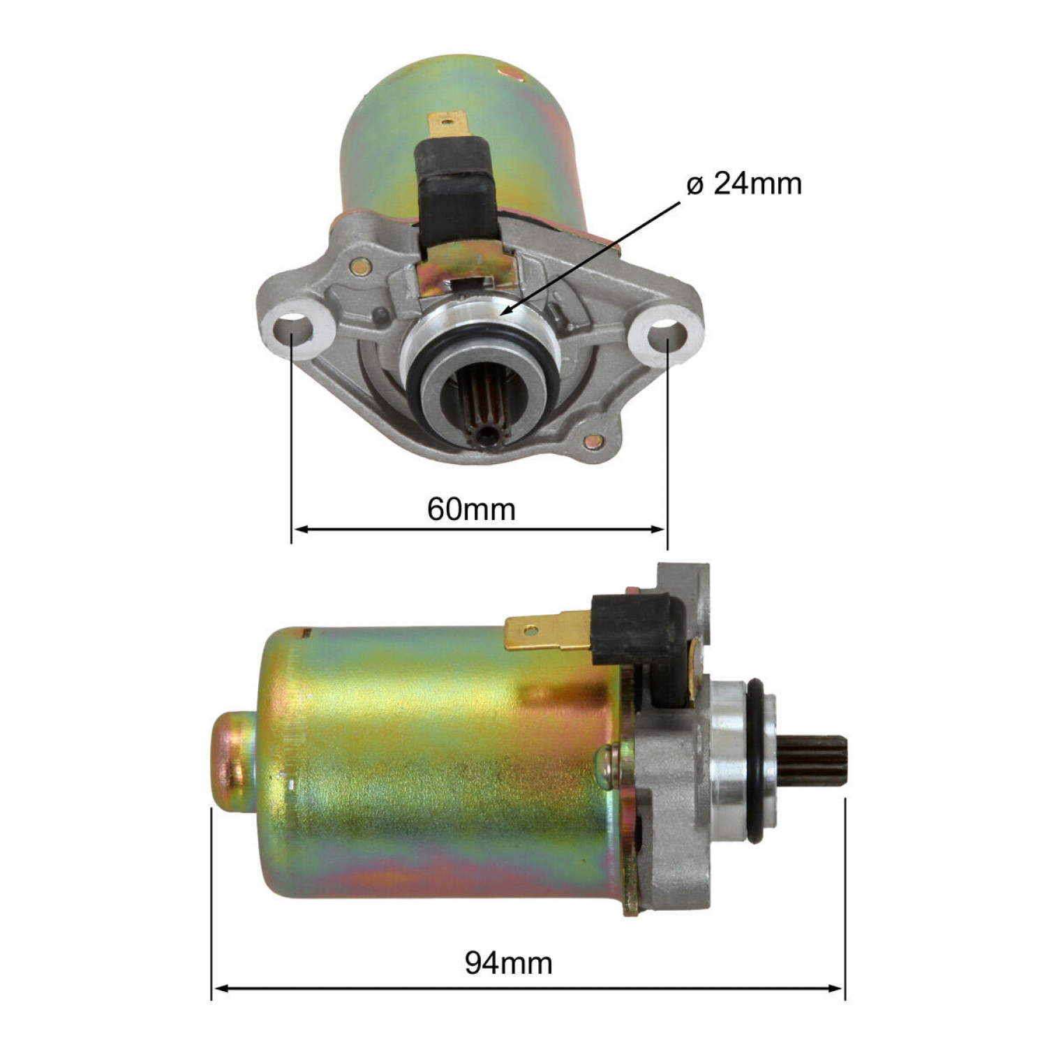 Starter / Anlasser für Mini Kartmotoren